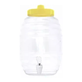 Barril Vitrolero De Plástico Con Llave 10 Lt