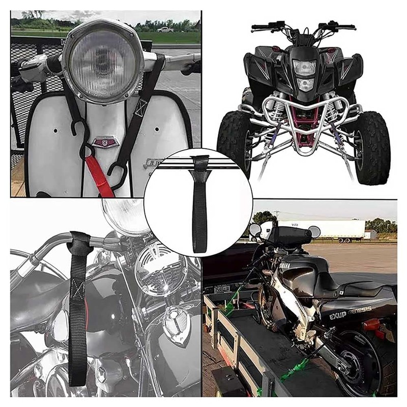 Soft Loop Tie Down Straps, Loops for Motorcycle Car Cargo