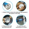 LAUCO Maxi-Seal Black Polyurethane Windshield Adhesive with Fast Curing Non-sag