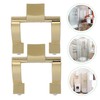 Angoily 2pcs Metal Shower Door Handle Pull Knob for Bathroom