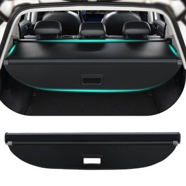 Tecoom Rear Cargo Trunk Cover fit for Trax 2024, Retractable Car Trunk Cover Accessories fit for Trax 2024, Carbon Fiber Anti-Peeping Security Shade Luggage Privacy Screen