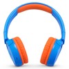 JBL JR 300BT On-Ear Wireless Bluetooth Headphones - Blue/Orange