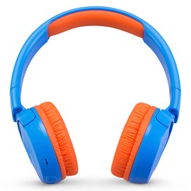 JBL JR 300BT On-Ear Wireless Bluetooth Headphones - Blue/Orange