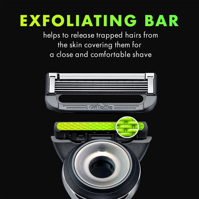 Gillette Gillette Labs with Exfoliating Bar by Gillette Mens Razor