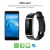 Wireless Smart Watch Bluetooth Fitness Tracker Heart Rate Monitoring Waterproof