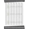 DEKAROX Repair kit springs set colour code black with cable