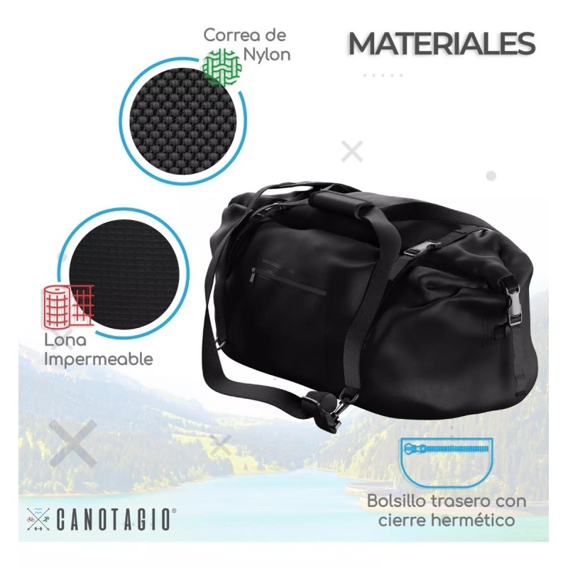 Canotagio Bolsa Impermeable 40 Lts Canotagio Mochila Waterproof
