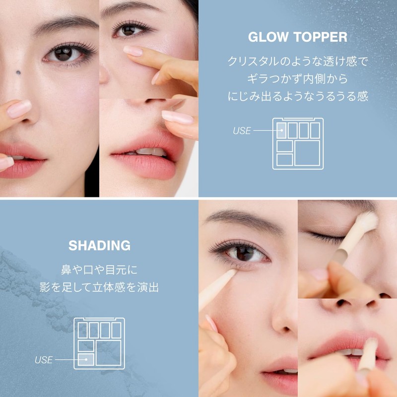 3CE All Rounder Face Palette B Pale Veil