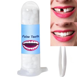 Tooth Filling Repair Kit,Temporary Tooth Filling,Temporary Tooth Kits with Dental Tools,Missing Tooth Replacement Kit,Broken Tooth Repair,Tooth Filling Repair Kit,False Teeth,Tooth Repair Kit