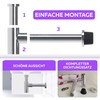 Designer Long Sink Siphon – Drain Pipe Sink Odour Trap