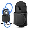 Loyanger Stethoscope Holder Clip, PU Leather Stethoscope Holster Clips Holder