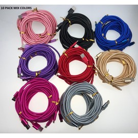 Macro 10 x 10ft  USB-C Type C Cable Fast Charging Cord for Galaxy S8 9 Note 8 S10 10e