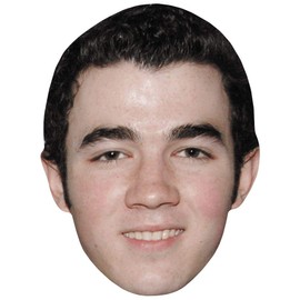 Kevin Jonas (Young) Celebrity Mask, Flat Card Face, Fancy Dress Mask