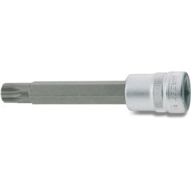HAZET 8808LG-10 M10 Internal Serration Profile XZN Screwdriver Socket - CVD-Tin Coated