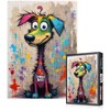 1000pcs Jigsaw Puzzles - Cartoon Dog Jigsaw Puzzles for Adults,