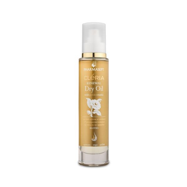 Pharmasept Cleria Renewal Dry Oil with Golden Mastic 100ml for Face, Body and Hair