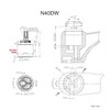 40mm Faucet Cartridge Certification Ceramic Tap Cartridge Mix Faucets Inner