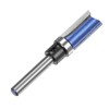 sourcing map Pattern Flush Trim Router Bit 1/4" Shank 1"