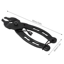 Herramienta de Alicates de Cadena de Bicicleta, Alicates de Eslabones de Cadena de Bicicleta Herramienta de Reparación de Instalación de Extracción de Eslabones Rápidos para Bicicleta de Montaña