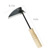 AHUIJ Nejiri Kama Hoe Japanese Hand Weeder Tool Garden Weeding