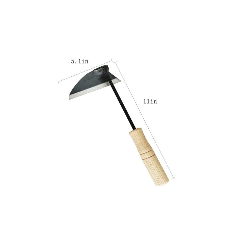 AHUIJ Nejiri Kama Hoe Japanese Hand Weeder Tool Garden Weeding
