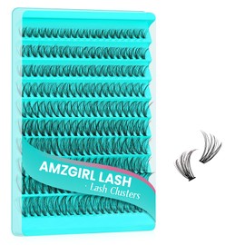 Individual Eyelashes,Cluster Lashes D Curl Lashes Individual Cluster 200Pcs 30D Lash Extension,Soft Wispy Lashes,Individual Lashes DIY Eyelash Extensions Lash Cluster for Self Application at Home
