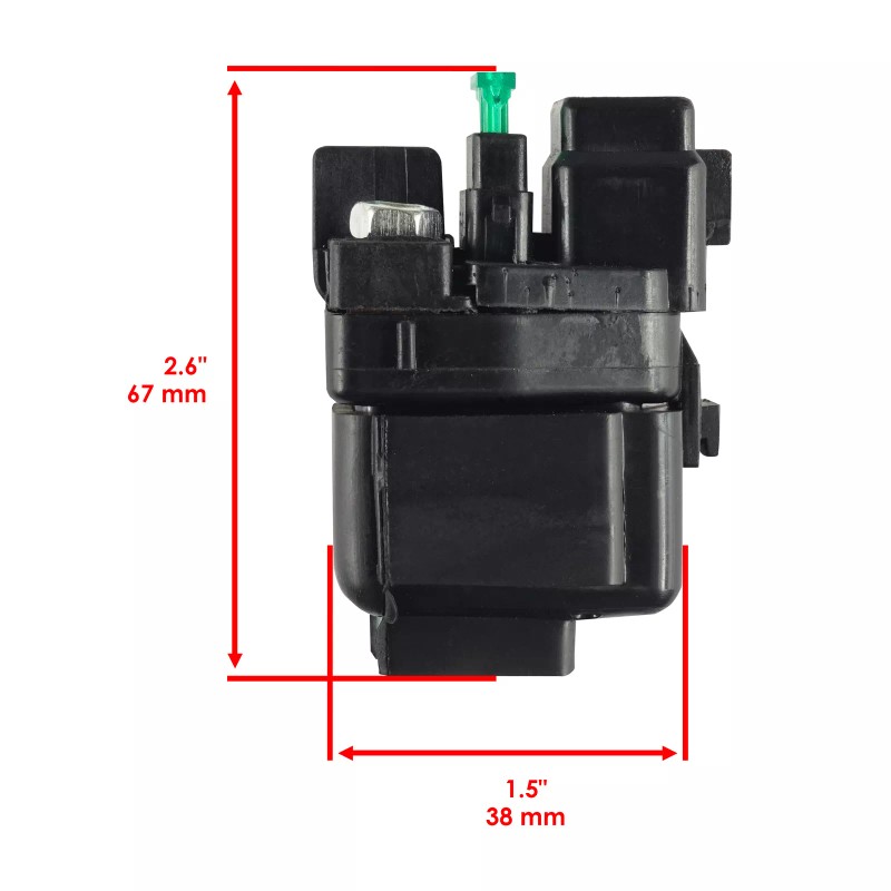 Caltric Starter Solenoid Relay for Arctic Cat 500 4X4 Tbx