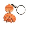 Hedgehog Genuine Leather Animal Keychain Bankakraft Leather Story (Made in