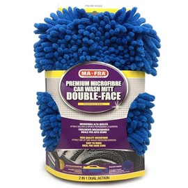 Mafra, Double Face Microfibre Glove, Removes All Types of Dirt in a Few Steps and Without Scratching