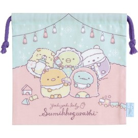 San-X Sumikko Gurashi CA33301 "Sumikko Baby" Drawstring Pink
