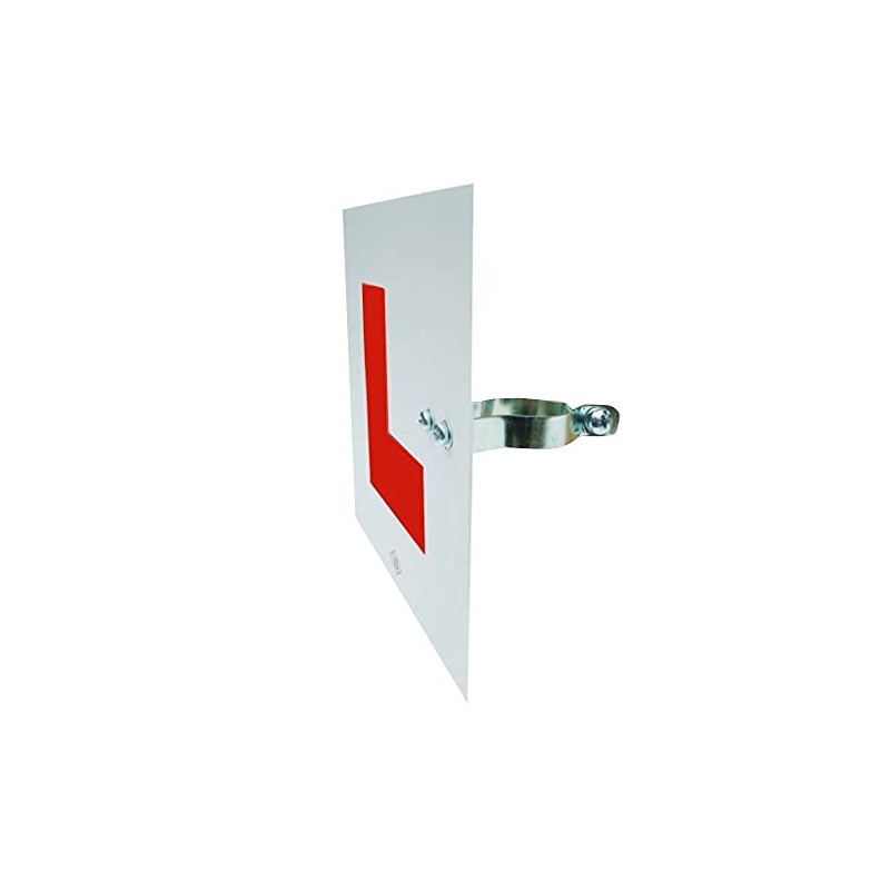 Motorcycle L Plate Kit, Supplied With All Fittings, 1.5mm Thick