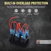 Geloo 2 Gang Switch Panel Waterproof, 12 V/24 V Marine