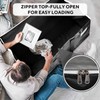 6-Pack Extra-Large Heavy-Duty Storage Totes with Reinforced Handles, Durable Zippers