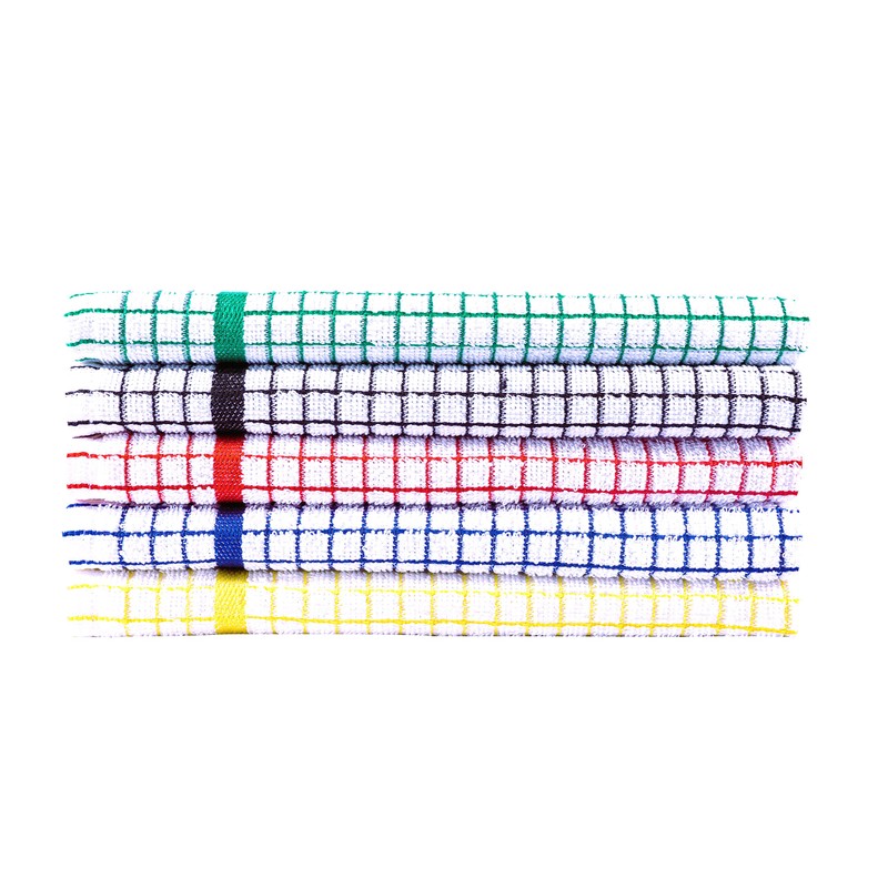 QUALITY HOME TEXTILES 100% Cotton Luxury Terry Towelling Tea Towels
