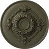 13 3/4"OD x 1"P Monique Ceiling Medallion (Fits Canopies up