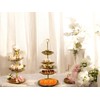 4-Tier Tray Celebration Tray Display Stand for Food Ramadan Food