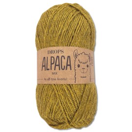 Frida's Wollhaus Drops 50 g Alpaca Alpaca Wool Yarn Crochet Knitting Soft 51 Colours (Mix 9029 | Wheat Field)