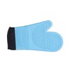 Silicone Oven Mitts with Cotton Heat Insulated Anti Scalding Baking