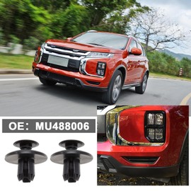 ECSiNG Pack of 30 Bumper Trim Mounting Clips Replacement MU488006 Compatible with Mitsubishi Eclipse/Eclipse Cross/Endeavour/Galant