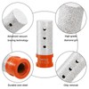 Lawei 3PCS Diamond Beveling Chamfer Bits Set, Tile Cone Grinder