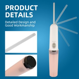 Hibbent Portable Bidet for Travel, High Pressure Handheld Electric Bidet Sprayer, Rechargeable Travel Bidet for Women & Men, Personal Hygiene Cleaning, Soothing Postpartum Care, perineal, Pink