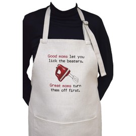 Good Moms Let You Lick the Beaters Adjustable Apron