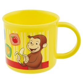 Skater KE4A-A Children's Cup, 7.8 fl oz (200 ml), Curious George