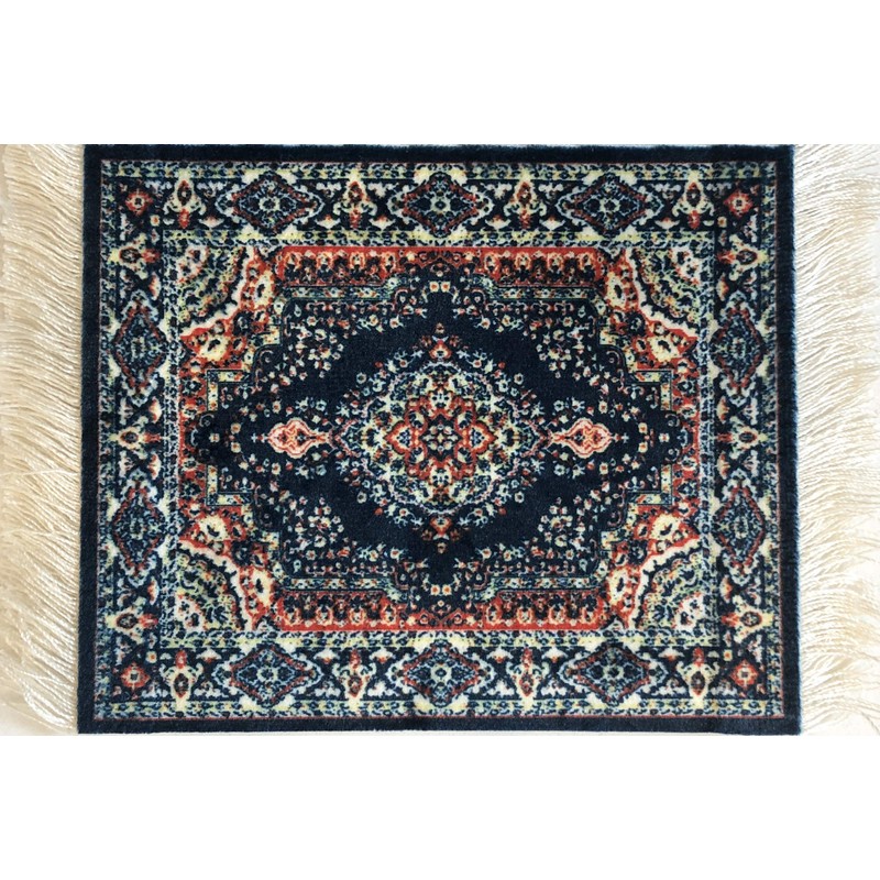 Rug Coasters, Set of 4 Turkish Carpet Style Table Drink