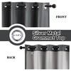 OYRING 3-in-1 Grey 50x120 Grommet Soundproof Curtains Full Blackout Curtains