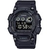 Casio W-735H-1BVEF Men's Black Vibration Alarm Watch, Black, Modern