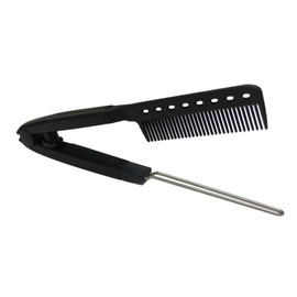 FRCOLOR 1pc Shaped Hair Straightening Brush Tool for Effortless Styling and Skin-friendly Hair Types Multipurpose Comb for Straightening and Styling