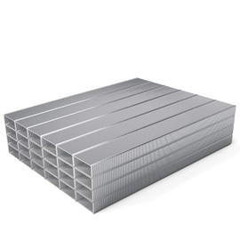 KangBaz Grapas, 26/6 grapas estándar para grapadoras, 1/4 pulgadas de longitud, 210 por tira, grapas sin atascos, 10.000 grapas de uso general