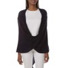 Alashan Cashmere Women's Knit Poncho Navy One Size