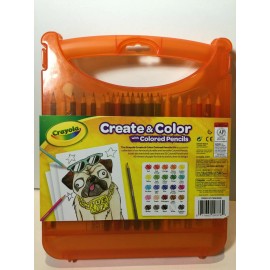 Crayola  Crayola Create & Color With Colored Pencils 65/Pkg